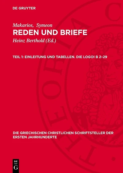 Einleitung und Tabellen. Die Logoi B 2–29