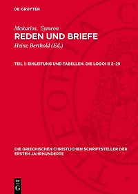 Einleitung und Tabellen. Die Logoi B 2–29