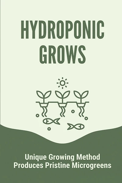 Hydroponic Grows: Unique Growing Method Produces Pristine Microgreens: Hydroponic Grows