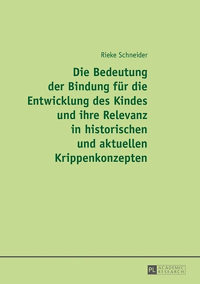 die Bedeutung der Bindung fuer Entwicklung des Kindes und ihre Relevanz historischen aktuellen Krippenkonzepten