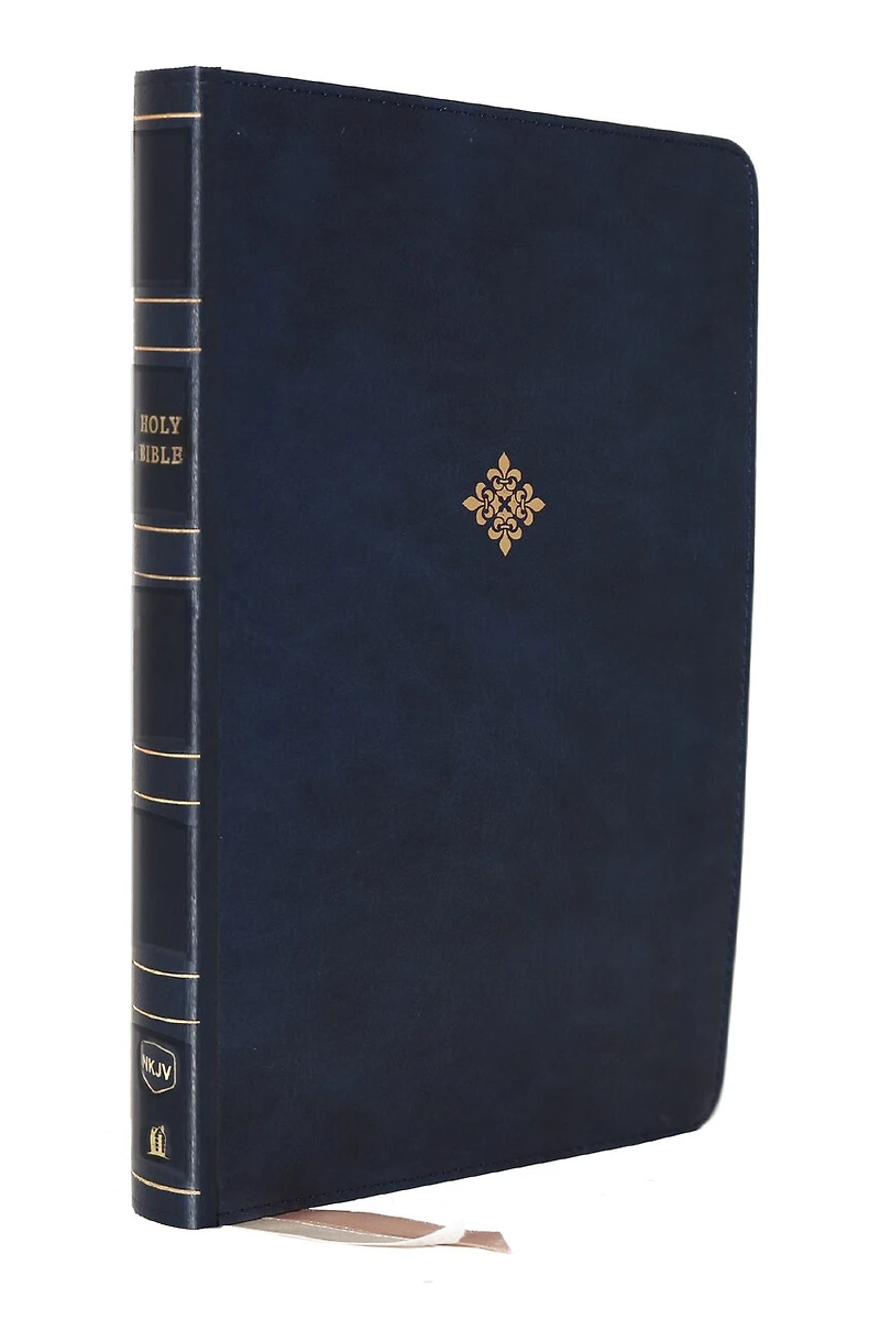 NKJV, Giant Print Center-Column Reference Bible, Verse Art Cover Collection, Leathersoft, Purple, Red Letter, Comfort Print: Holy New King James Version