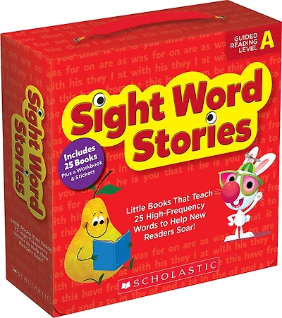 Sight Word Stories: Guided Reading Level A: Fun Books That Teach 25 Sight Words to Help New Readers Soar