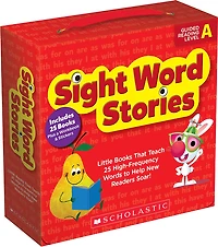 Sight Word Stories: Guided Reading Level A: Fun Books That Teach 25 Sight Words to Help New Readers Soar