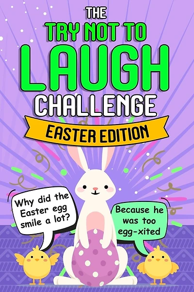 Try Not To Laugh Challenge - Easter Edition: Easter Basket Stuffer for Boys Girls Teens - Fun Easter Activity Books