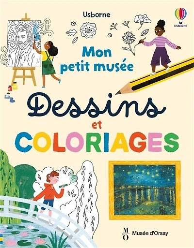 Mon petit musée: Dessins et coloriages