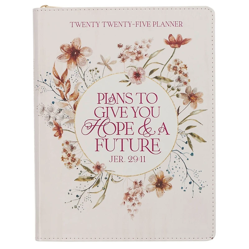 2025 18-Month Planner Hope & A Future Jer. 29:11