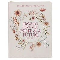 2025 18-Month Planner Hope & A Future Jer. 29:11