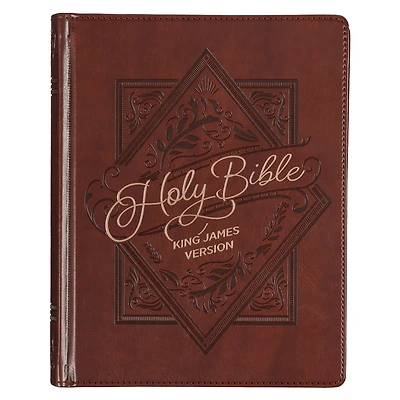 KJV Note-taking Bible Faux Leather HC, Brown