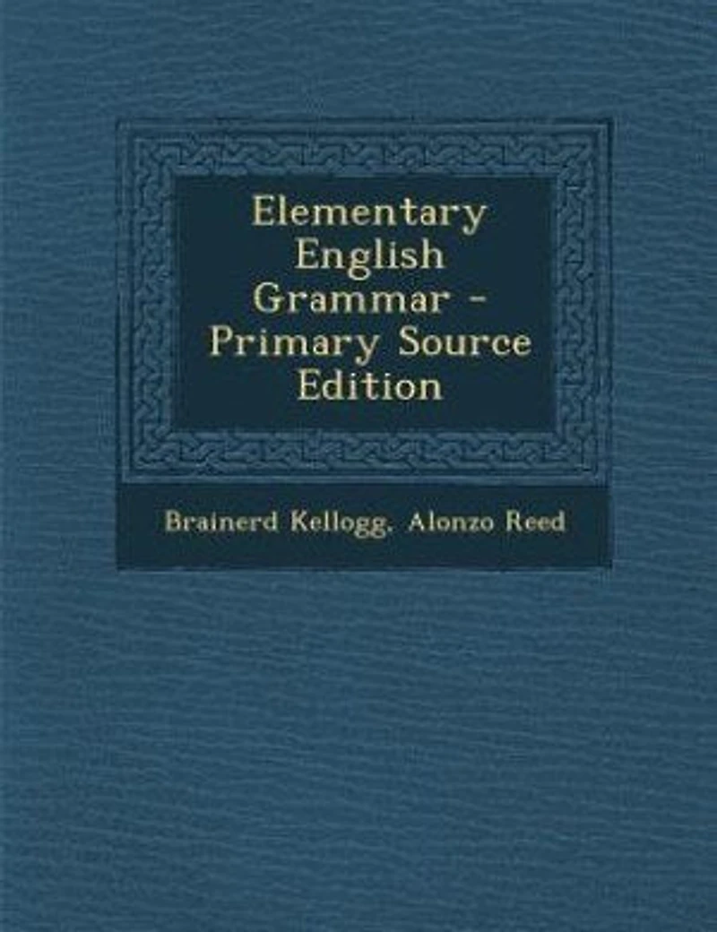 Elementary English Grammar