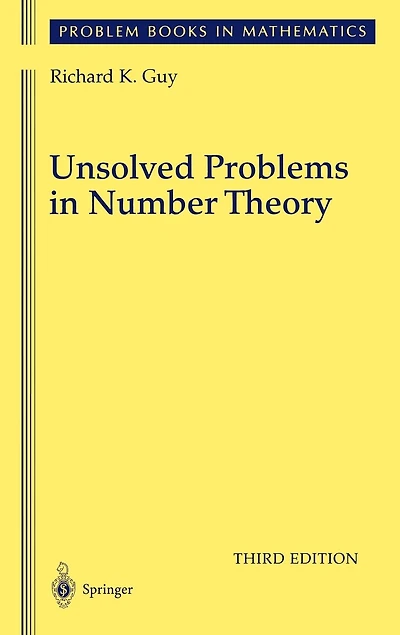 Unsolved Problems in Number Theory