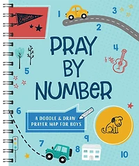 Pray by Number (girls): A Doodle and Draw Prayer Map for Girls