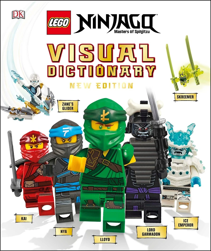 LEGO NINJAGO Visual Dictionary, New Edition: With Exclusive Teen Wu Minifigure