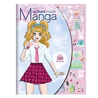 Mes stickers mode Manga