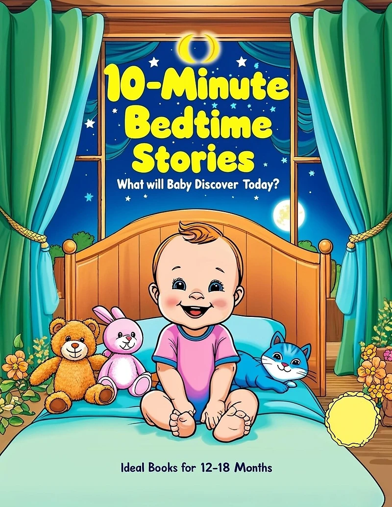 10-Minute Bedtime Stories: Ideal Books for 12-18 Months