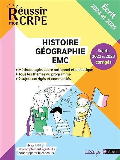 Annales histoire, géo, EMC: épreuve d'application, écrit M2