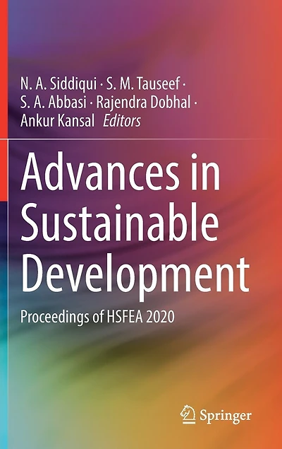 Advances Sustainable Development: Proceedings of HSFEA 2020