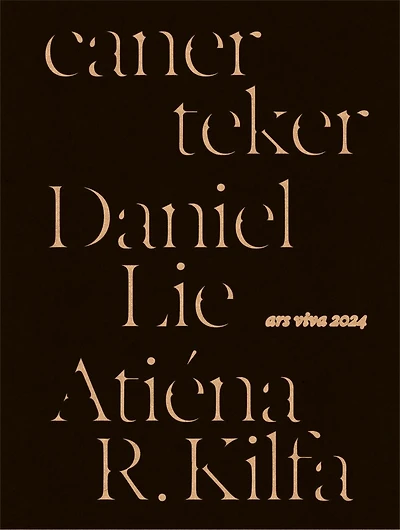 Ars Viva 2024: Atiéna R. Kilfa, Daniel Lie, caner teker