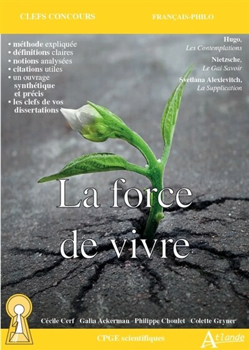 La force de vivre: Hugo, Les contemplations ; Nietzsche, Le gai savoir ; Svetlana Alexievitch, La supplication