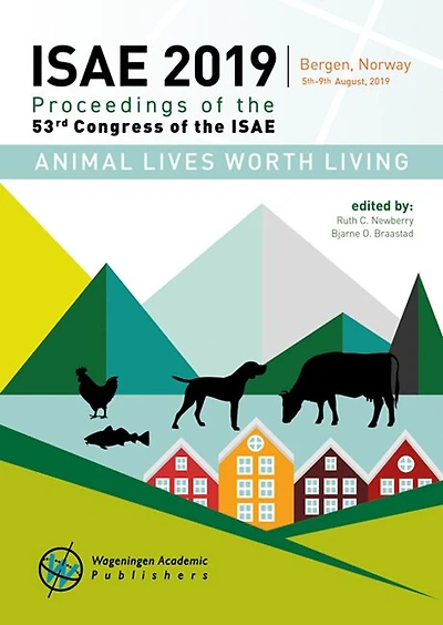 Animal lives worth living: Proceedings of the 53rd Congress of the International Society for Applied Ethology