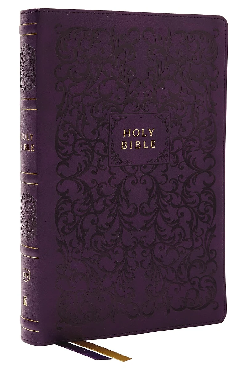 KJV Holy Bible with 73,000 Center-Column Cross References, Black Leathersoft, Red Letter, Comfort Print: King James Version