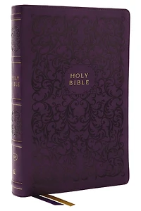 KJV Holy Bible with 73,000 Center-Column Cross References, Black Leathersoft, Red Letter, Comfort Print: King James Version