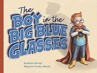 Boy the Big Blue Glasses