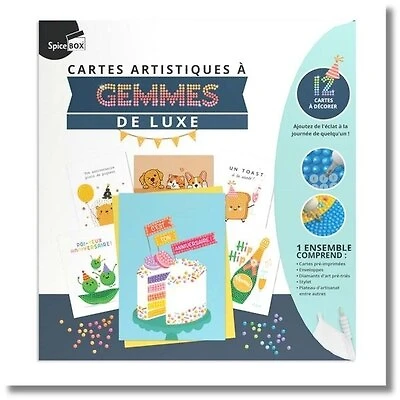 Cartes artistiques à Gemmes de luxe