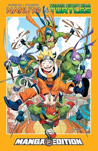 Naruto x Teenage Mutant Ninja Turtles--Manga Style Edition