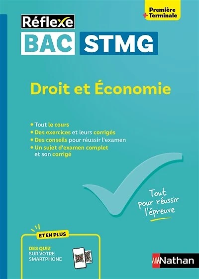 Droit et économie, bac STMG première, terminale