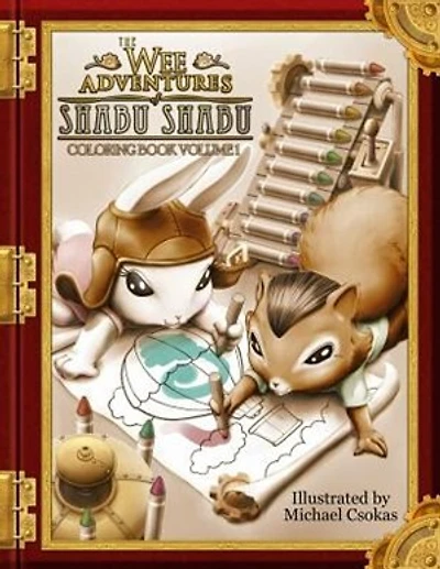 Wee Adventures Of Shabu Shabu Colouring Book