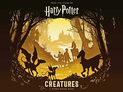 HARRY POTTER CREATURES: A Paper Scene Book
