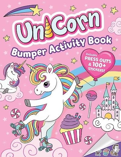 Unicorn: Bumper Activity Book: With press-outs and over 100 stickers!