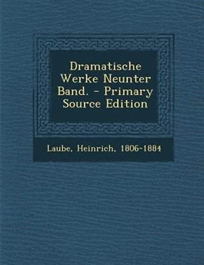 Dramatische Werke Neunter Band. - Primary Source Edition