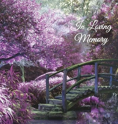 "In Loving Memory" Funeral Guest Book, Memorial Guest Book, Condolence Book, Remembrance Book for Funerals or Wake, Memorial Service Guest Book: A Celebration of Life and a lasting memory for the family. HARD COVER with a gloss finish