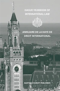 Hague Yearbook of International Law / Annuaire de la Haye de droit international