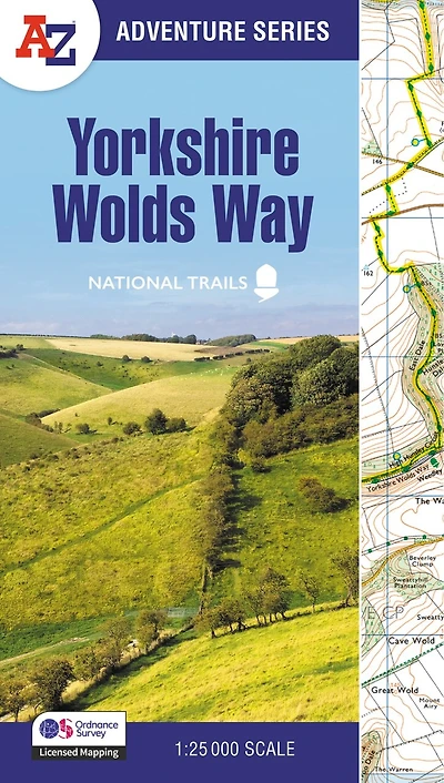 Yorkshire Wolds Way: with Ordnance Survey mapping