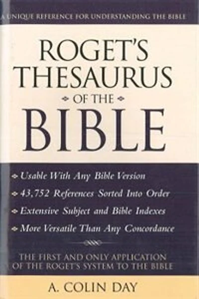 Roget's Thesaurus Of The Bible