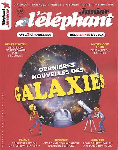L'Eléphant junior, n°31. Dernières nouvelles des galaxies