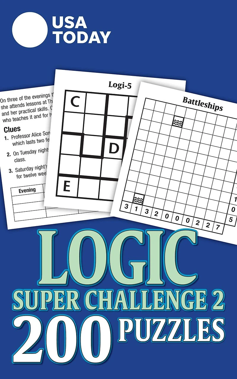 USA TODAY Logic Super Challenge 2: 200 Puzzles