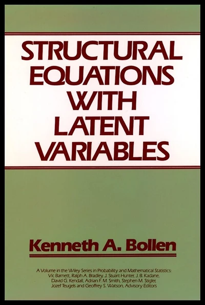 Structural Equations with Latent Variables