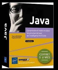 Java : comprendre et mettre en place les principes de base de l'intelligence artificielle : coffret 2 livres: comprendre et mettre en place les principes de base de l'intelligence artificielle