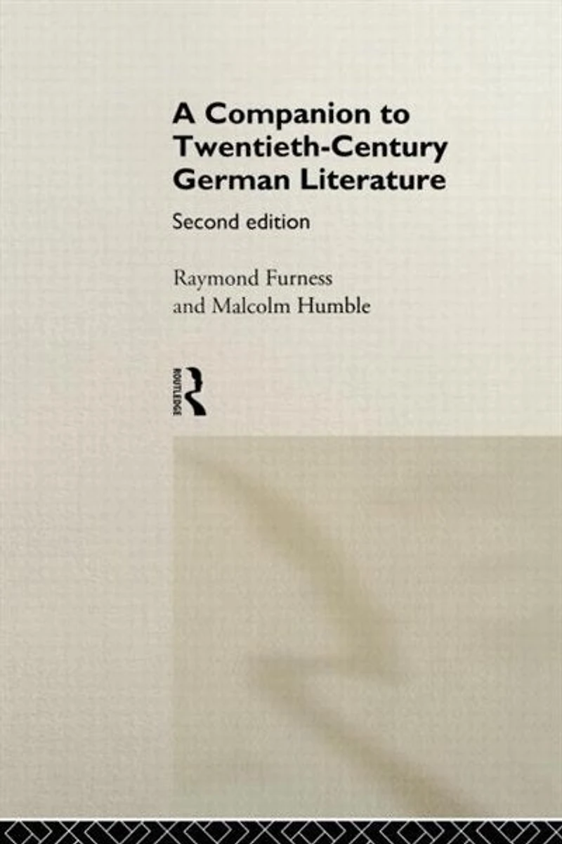 A Companion To Twentieth-century German Literature