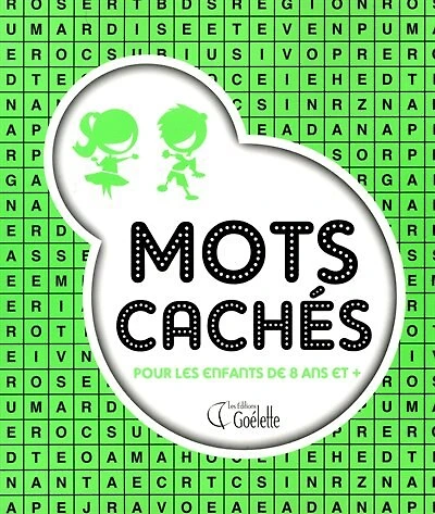 Mots cachés pour les enfants de 8 ans et +