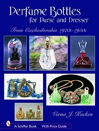 Perfume Bottles for Purse and Dresser: from Czechoslovakia, 1920s-1930s