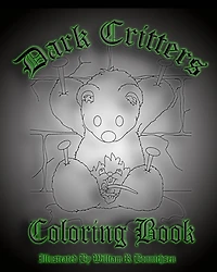 Dark Critters Coloring Book