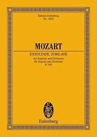 Exsultate Jubilate Motet, KV 165