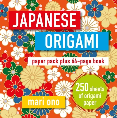 Japanese Origami: Paper block plus 64-page book