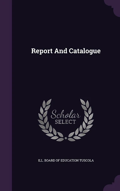 Report And Catalogue