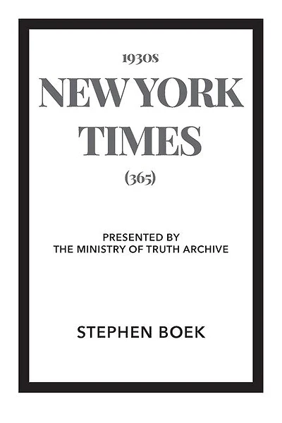 1930s NEW YORK TIMES (365)