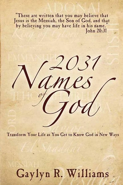 2031 Names of God: In Alphabetical Order